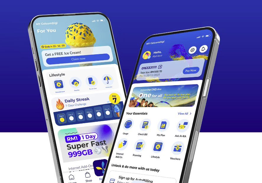 Celcom Life和MyDigi今年底停用 由新App取代