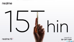 realme 15T 5G马来西亚发布会定档10月30日 realme 15T 5G马来西亚发布会定档10月30日