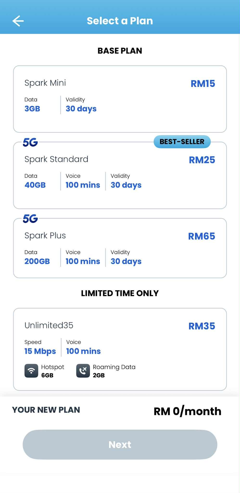 Yoodo更名Spark 自由DIY功能走入历史 3