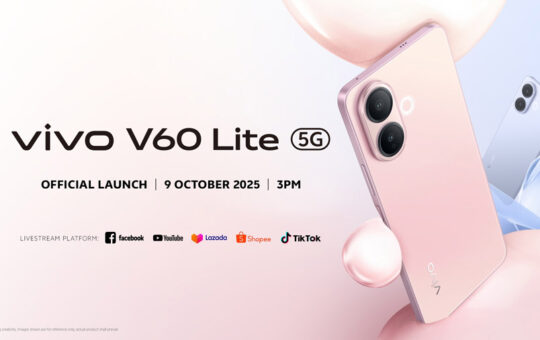 大马vivo V60 Lite 5G将于10月9日发布