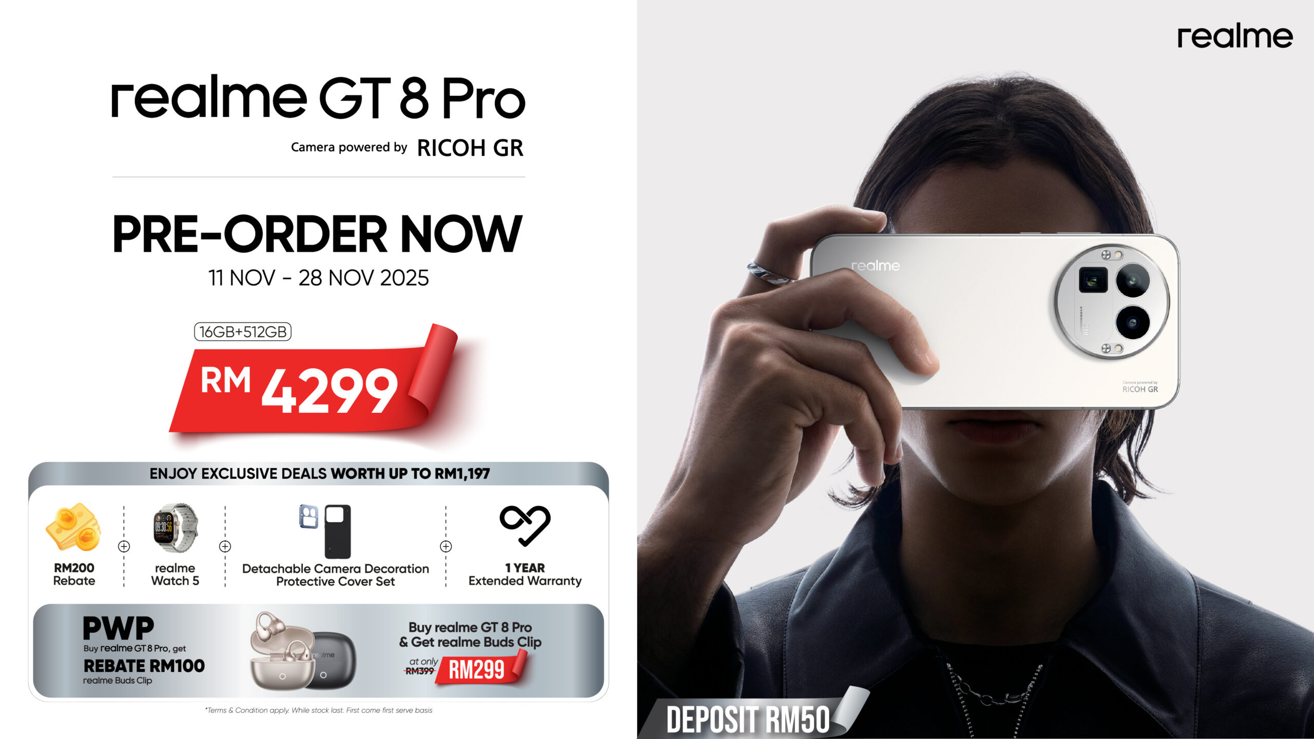 大马realme GT 8 Pro发布 售价RM4299起! 大马realme GT 8 Pro发布 售价RM4299起! 1