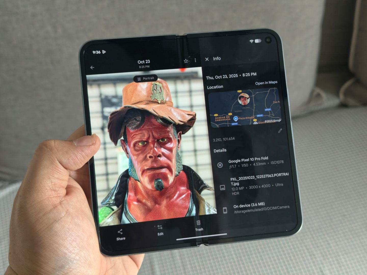 Google Pixel 10 Pro Fold 体验评测:RM7,999 的 AI 折叠旗舰值得买吗? Google Pixel 10 Pro Fold 体验评测:RM7,999 的 AI 折叠旗舰值得买吗? 3