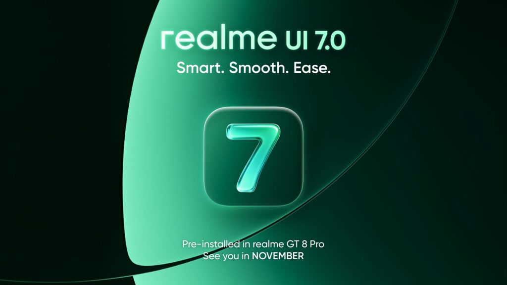 realme GT 8 Pro即将发布,首发realme UI 7.0 realme UI 7