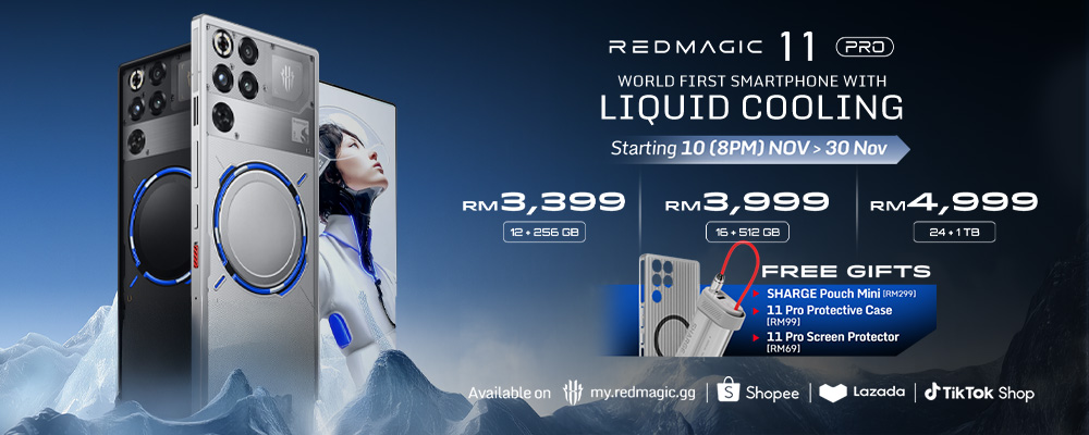 REDMAGIC 11 Pro 大马发布:售价从 RM3,399 起 REDMAGIC 11 Pro 大马发布:售价从 RM3,399 起 1