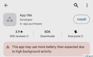Android App 后台运行过度耗电将被谷歌处罚