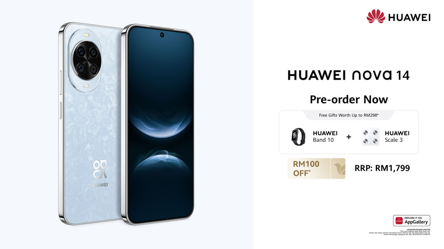 大马HUAWEI nova 14系列发布：售RM1299起！ 1