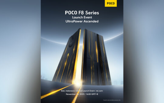 POCO F8 系列全球发布会定档 11 月 26 日：F8 Pro 与 F8 Ultra 规格曝光