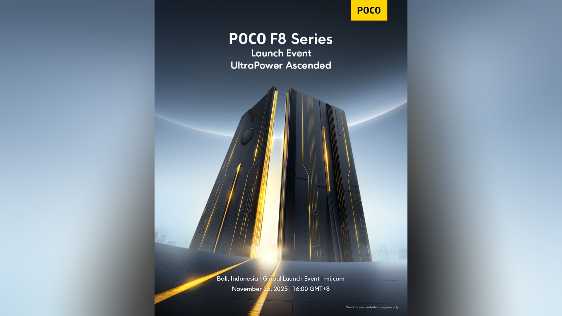 POCO F8 系列全球发布会定档 11 月 26 日：F8 Pro 与 F8 Ultra 规格曝光