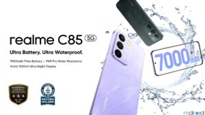 realme C85 5G 马来西亚发布：7000mAh 电池＋IP69 Pro 防水，荣获吉尼斯世界纪录