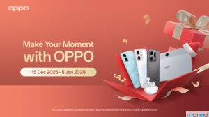OPPO Malaysia 推出「Make Your Moment with OPPO」年终欢庆活动 多款热门机型直降，最高享独家赠品与分期优惠