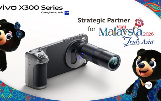 vivo X300 系列成为马来西亚旅游年 2026战略合作伙伴
