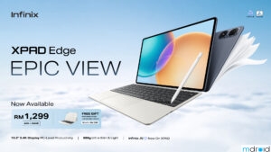 Infinix XPAD Edge 正式发布：13.2 吋超薄生产力平板登陆马来西亚