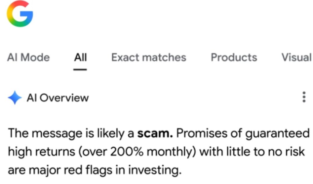 Google Circle to Search 与 Google Lens 可帮助用户识别诈骗信息 Google Circle to Search 与 Google Lens 可帮助用户识别诈骗信息
