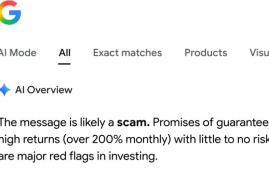 Google Circle to Search 与 Google Lens 可帮助用户识别诈骗信息