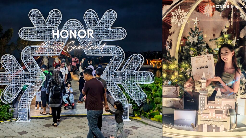 HONOR 冬日魔法雪境嘉年华登陆 Elmina Lakeside Mall HONOR 冬日魔法雪境嘉年华登陆 Elmina Lakeside Mall