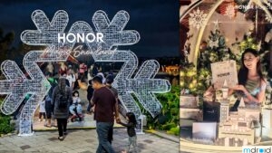 HONOR 冬日魔法雪境嘉年华登陆 Elmina Lakeside Mall