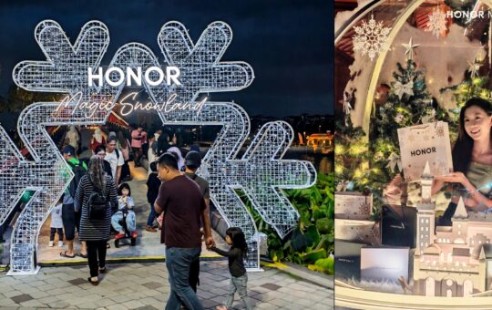 HONOR 冬日魔法雪境嘉年华登陆 Elmina Lakeside Mall