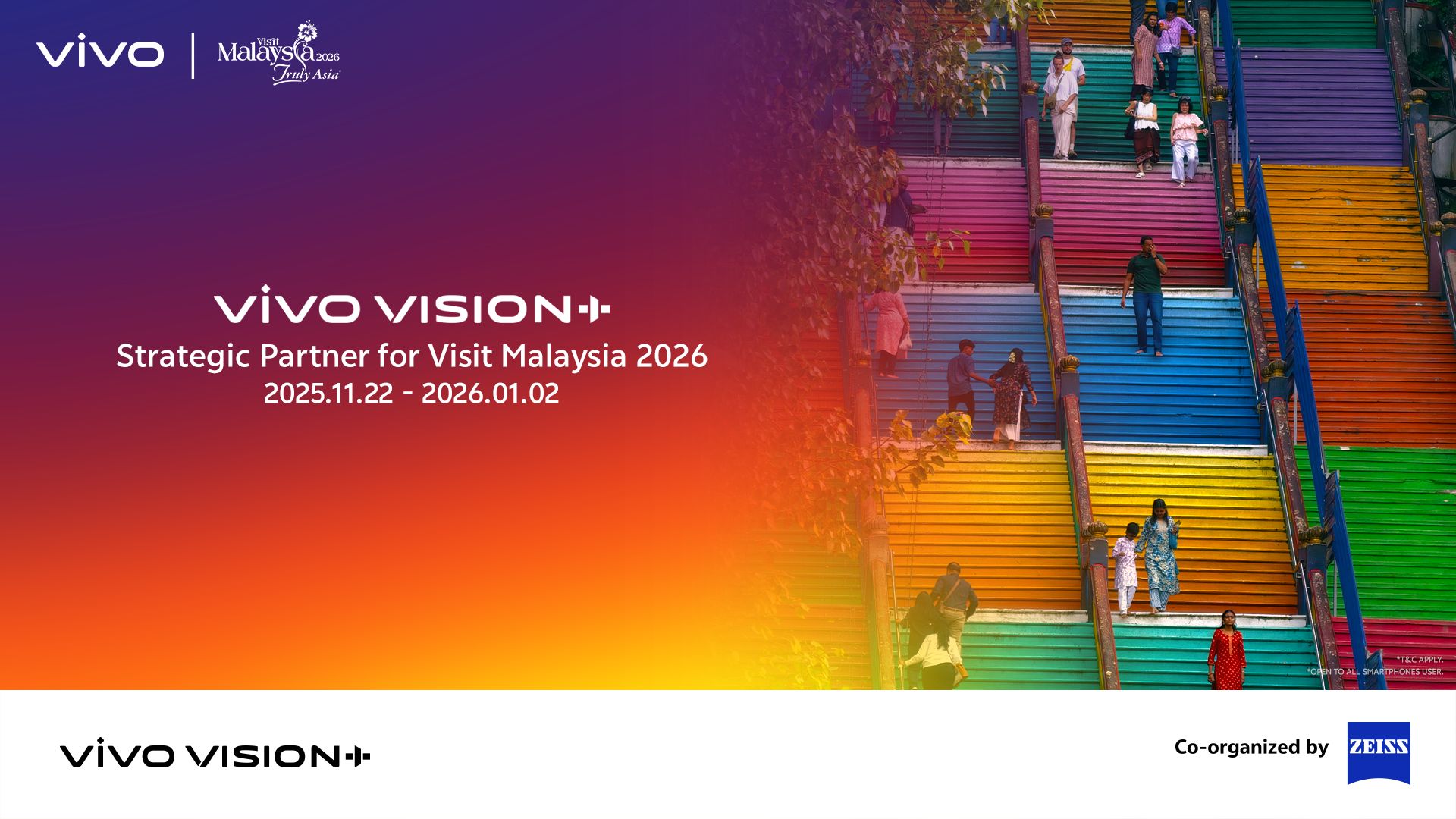 vivo X300 系列成为马来西亚旅游年 2026战略合作伙伴 1