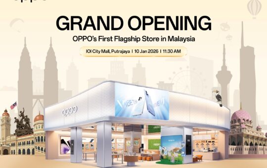 OPPO 马来西亚首家旗舰店正式开幕｜IOI City Mall 沉浸式科技体验登场