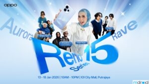 OPPO Reno15 系列 IOI City Mall Putrajaya 路演启动