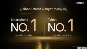 HONOR 首次登顶马来西亚智能手机市场冠军