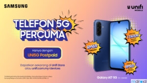 Samsung Galaxy A17 5G 现可通过 UNI5G后付配套免费获取