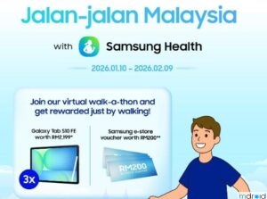 Samsung 推出「Jalan-Jalan Malaysia」健走挑战｜走路赢 Galaxy Tab S10 FE