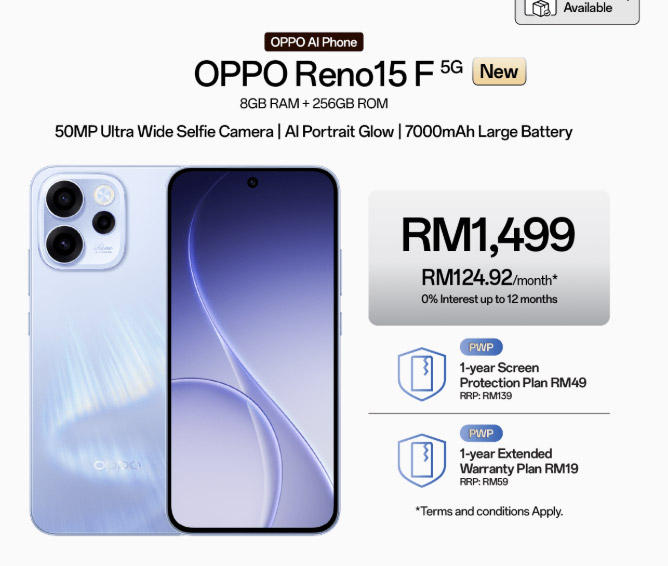 OPPO Reno15系列大马发布:售价RM1499起! OPPO Reno15系列大马发布:售价RM1499起! 9