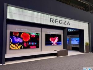 【CES 2026】东芝旗下高端电视品牌 REGZA 亮相 ，AI 技术打造沉浸式视听新体验