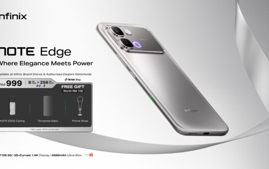 Infinix NOTE Edge 正式登陆马来西亚：JBL双扬 + 6500mAh 电池，售价 RM999