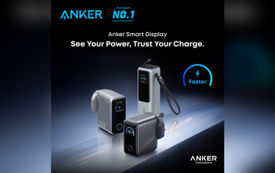 Anker 在马来西亚发布多款智能充电新品 160W 智显充电器领衔登场