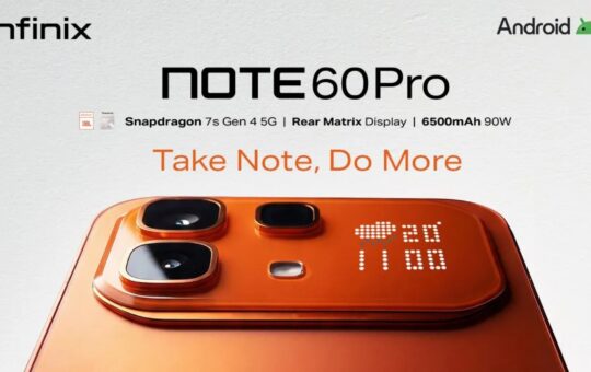Infinix Note 60 Pro 印度即将发布：背部副屏设计引关注