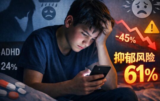 研究警告：儿童每日屏幕使用超 4 小时，抑郁症风险激增 61% 2