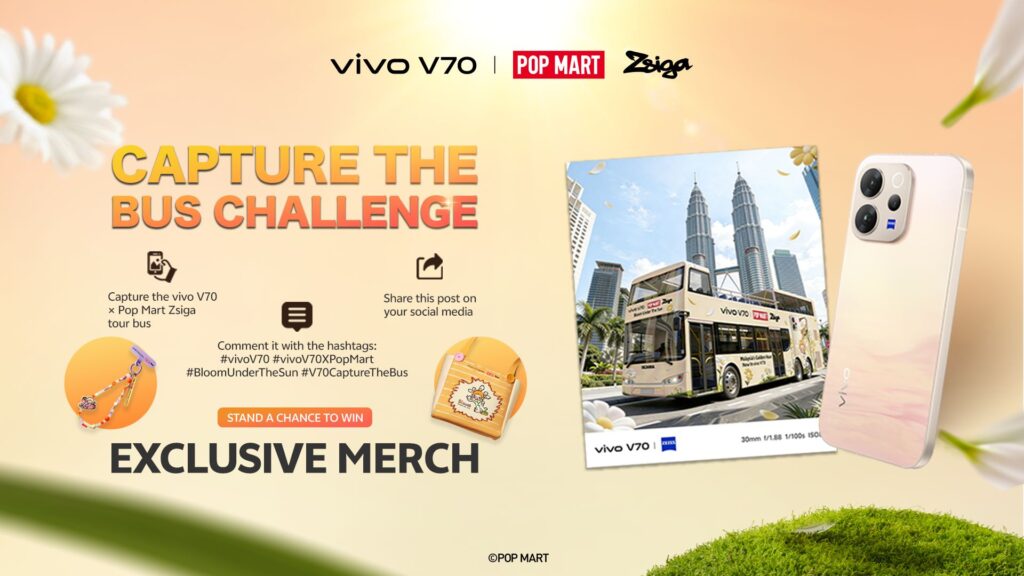 vivo V70 × POP MART ZSIGA 巴士之旅登陆吉隆坡：以影像体验重塑城市创作场景