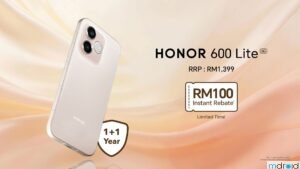 HONOR 600 Lite 马来西亚发布：主打 6,520mAh 大电池与 AI 影像功能