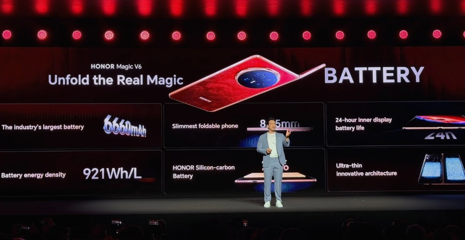 HONOR Magic V6 发布：6660mAh大电池+IP68+IP69满级防水 2