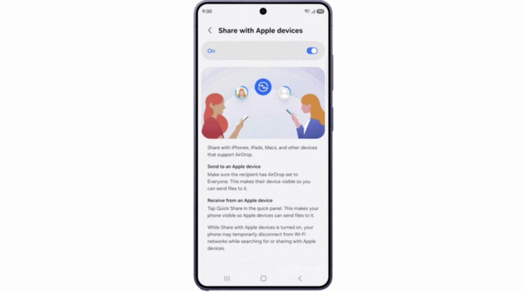 samsung-s26-series-airdrop