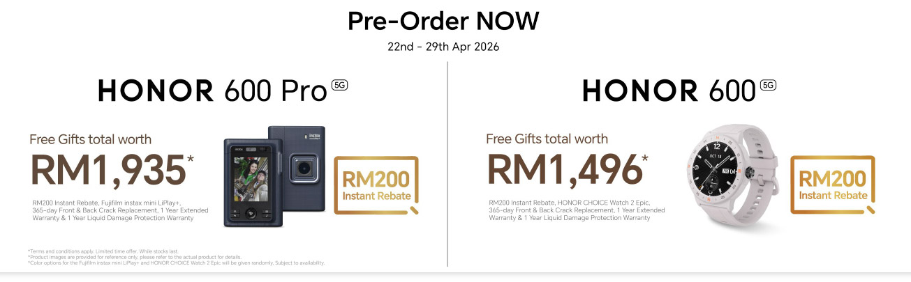 HONOR 600系列大马发布：售价RM2599起！ 5