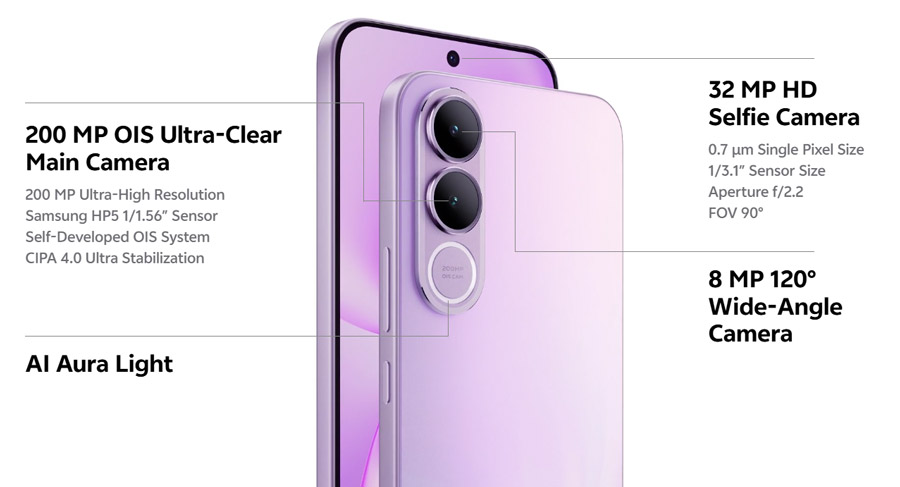 vivo V70 FE大马发布:售价RM1599起! vivo V70 FE大马发布:售价RM1599起! 3