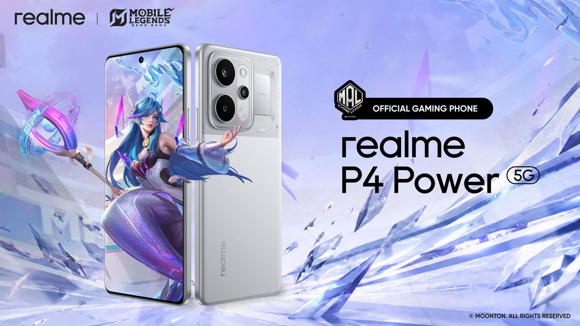realme P4 Power 5G 成为 MAL S5 官方赛事用机