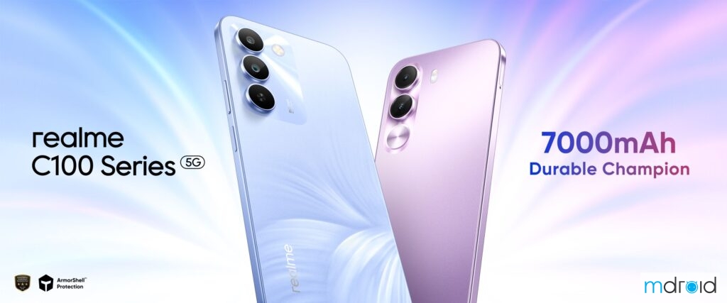 realme C100 系列即将登陆马来西亚：7000mAh 超大电池刷新入门机续航标准