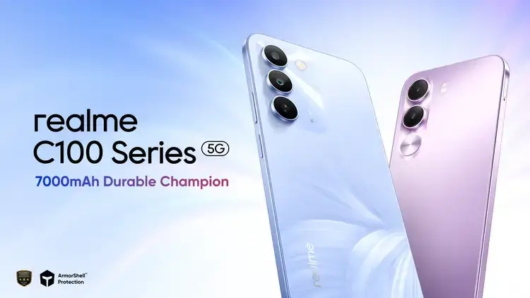 realme C100 系列登陆马来西亚：7000mAh 超大电池 + 军规耐用设计，售价 RM599 起