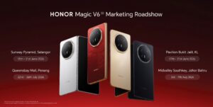 HONOR Magic V6 巡回展登场，赢取总值 RM130,000 豪礼