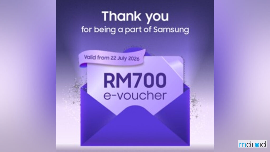 Samsung 为下一代折叠旗舰预热！会员限时领取 RM700 优惠券