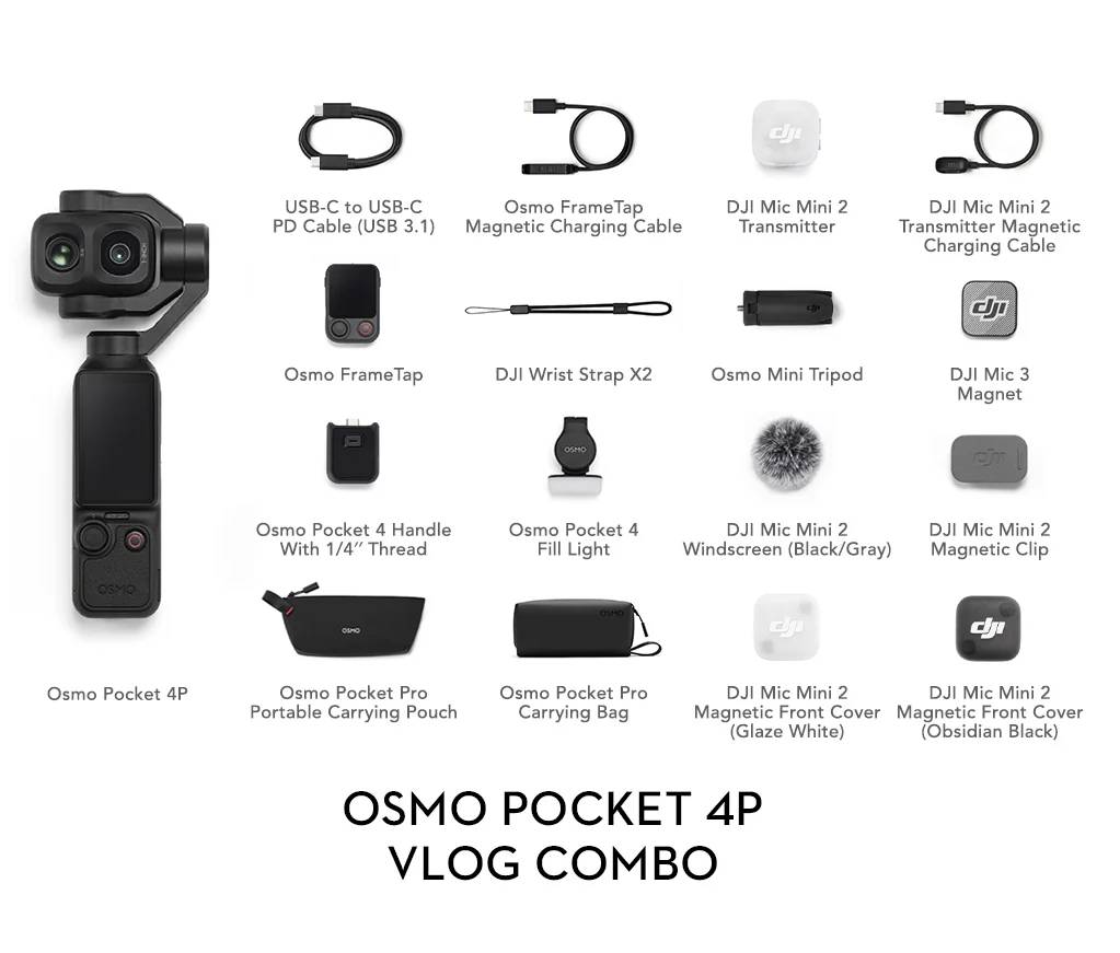 DJI Osmo Pocket 4P大马开启预售:售价RM2419起! DJI Osmo Pocket 4P