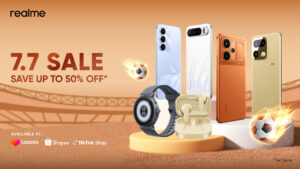 realme 推出 7.7 年中促销活动：三大电商平台最高提供 50% 折扣