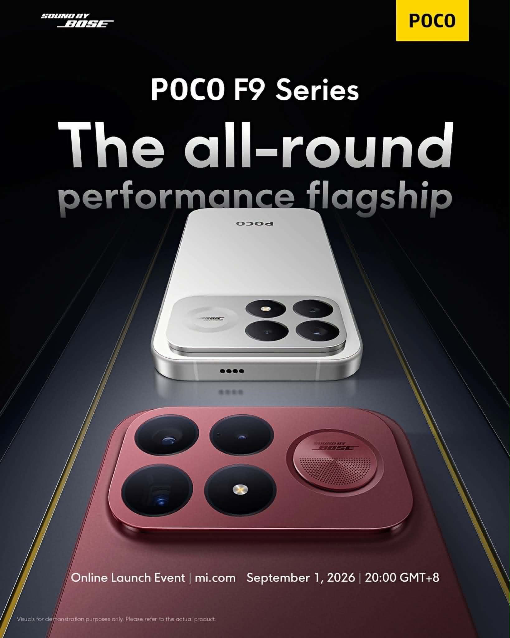 POCO F9系列官宣9月1日大马发布：定位全能性能旗舰 1