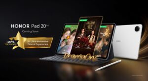 HONOR Pad 20系列获爱奇艺评选“娱乐首选平板”：8月24日马来西亚发布