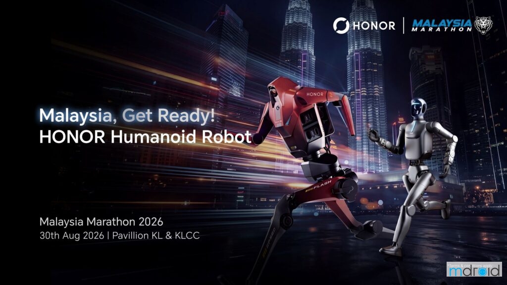 HONOR A1、D1人形机器人首度登陆马来西亚!8月31日参与国庆日大游行 HONOR A1、D1人形机器人