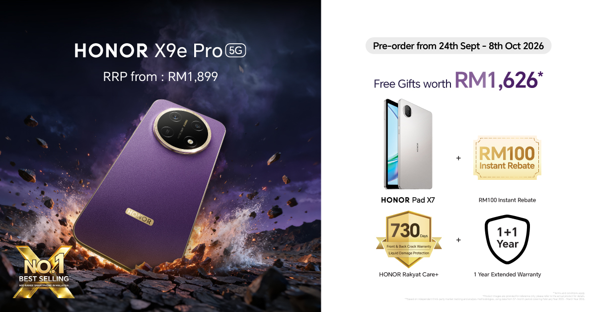【预购送平板】年度最值得买?HONOR X9e Pro 九大升级这次真的很猛 【预购送平板】年度最值得买?HONOR X9e Pro 九大升级这次真的很猛 1